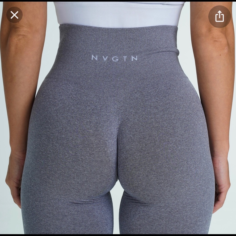 NVGTN Gray NV Seamless leggings, NEW, size S